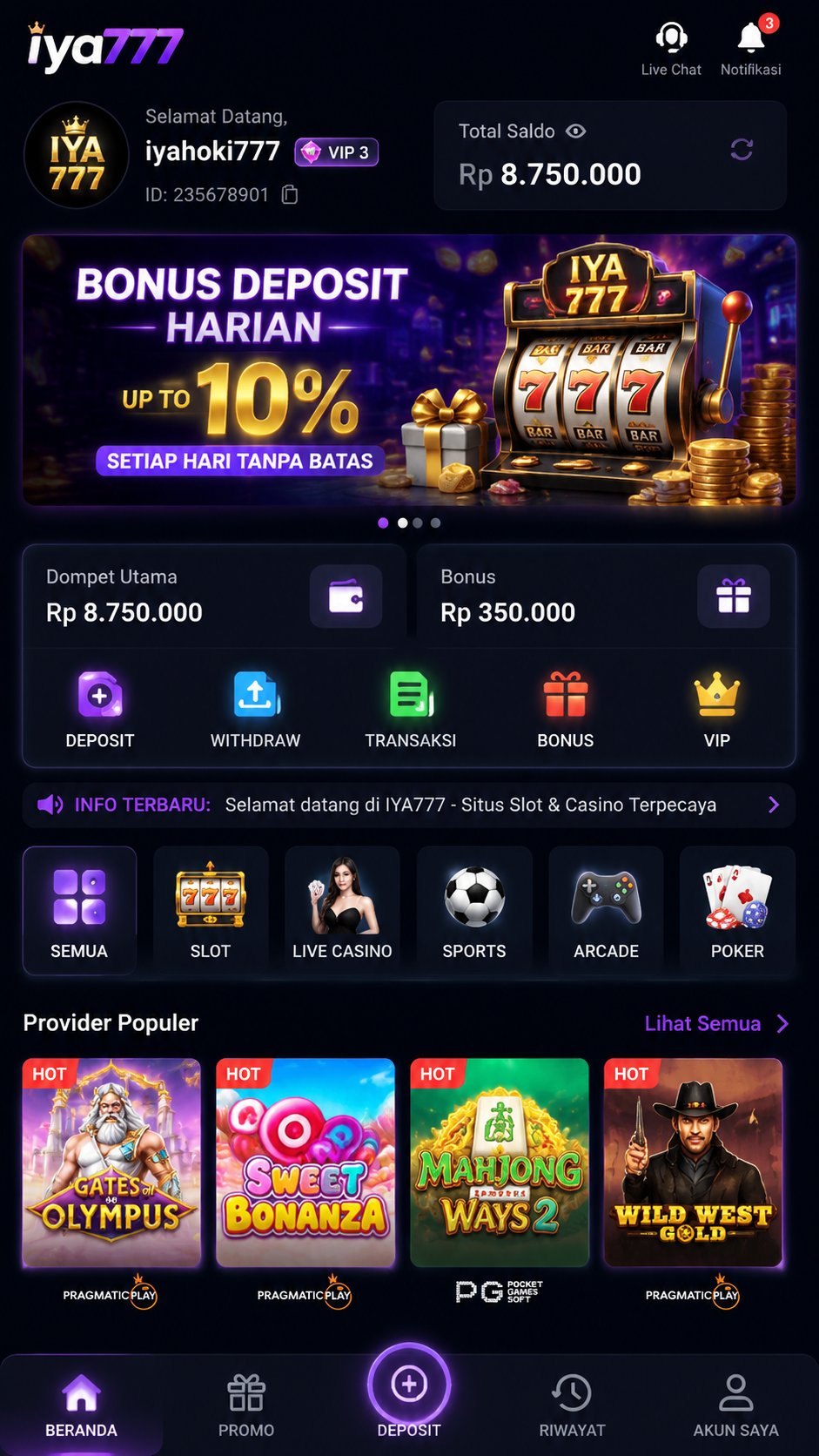 Screenshot 3 iya777